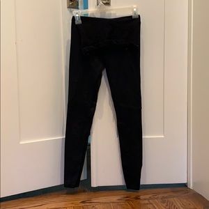 David Lerner full panel moto leggings